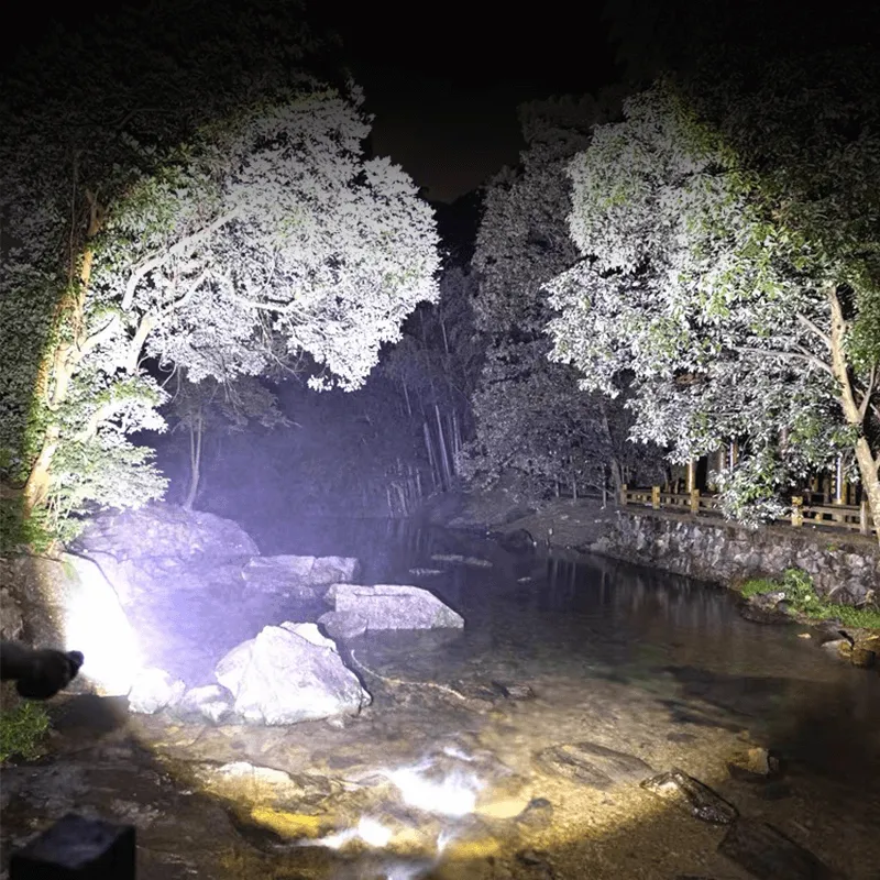2000 Lumens Emergency LED Small Flashlights Zoomable