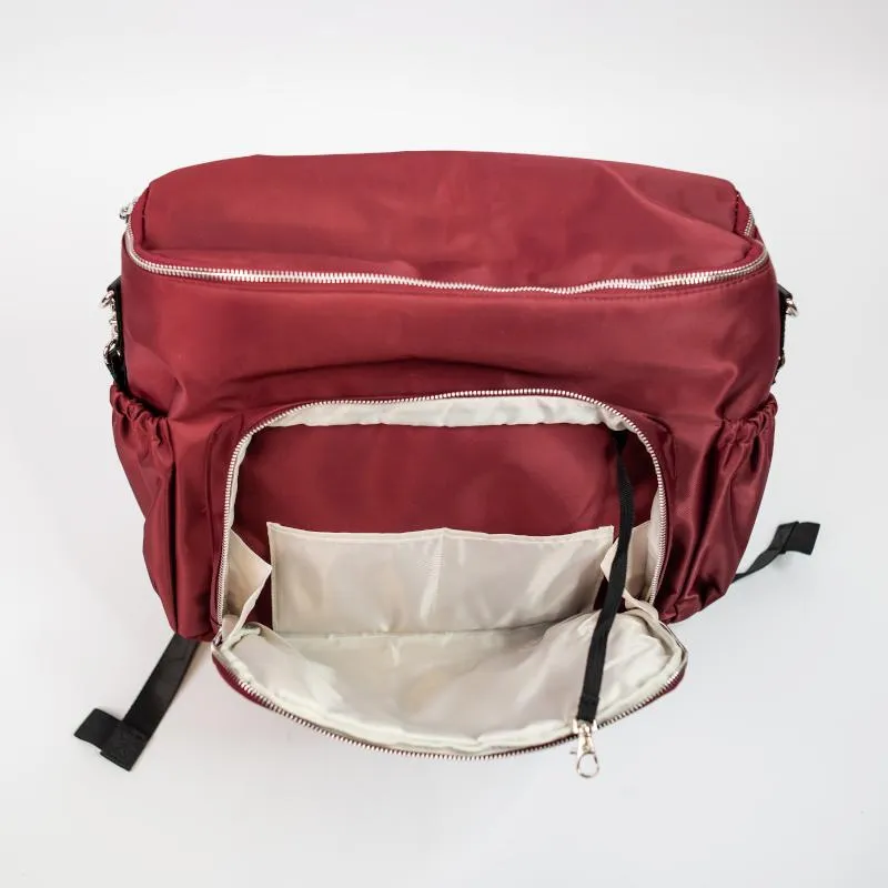 4-in-1 Nappy Backpack | Mulberry