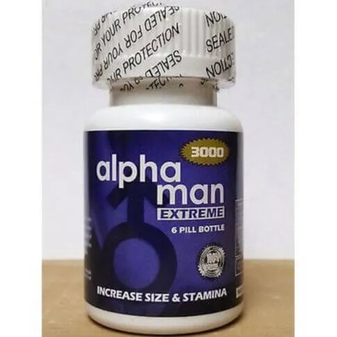 Alpha Man 3000: Natural Male Enhancement Pills - Boost Stamina and Performance