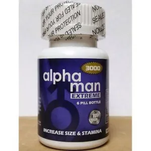 Alpha Man 3000: Natural Male Enhancement Pills - Boost Stamina and Performance