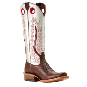 Ariat Ladies Futurity Rich Java & Pearly White Brown Western Boot 10053660