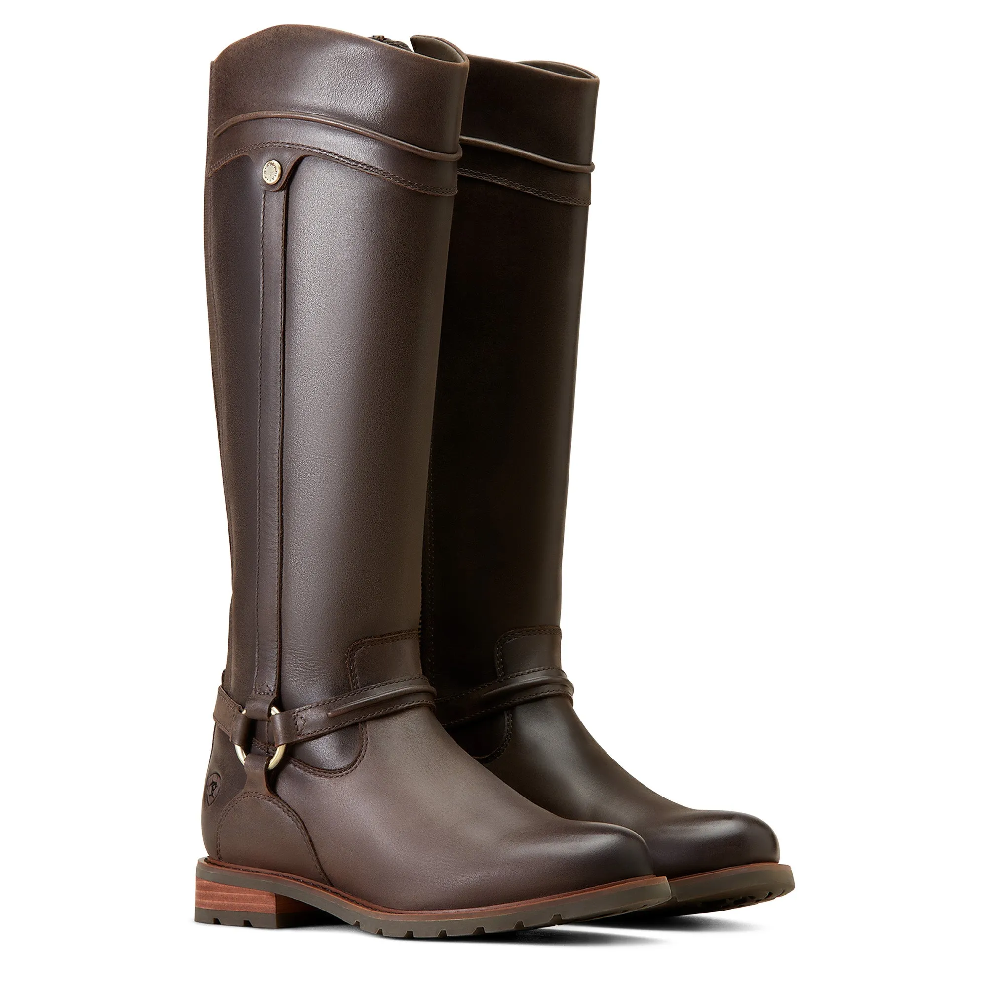 Ariat Ladies Scarlet Waterproof Mocha English Boots 10047041