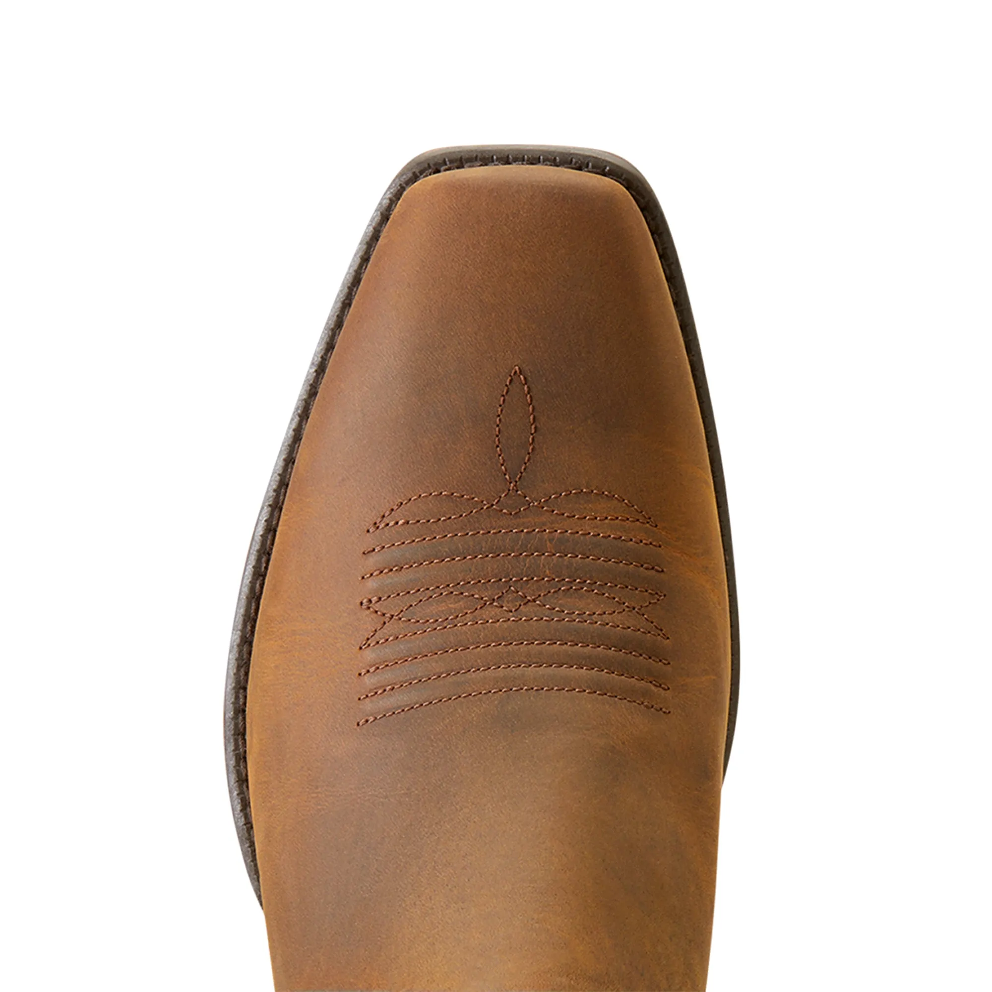 Ariat Mens Booker Ultra Square Toe Boot - Oily Distressed Tan