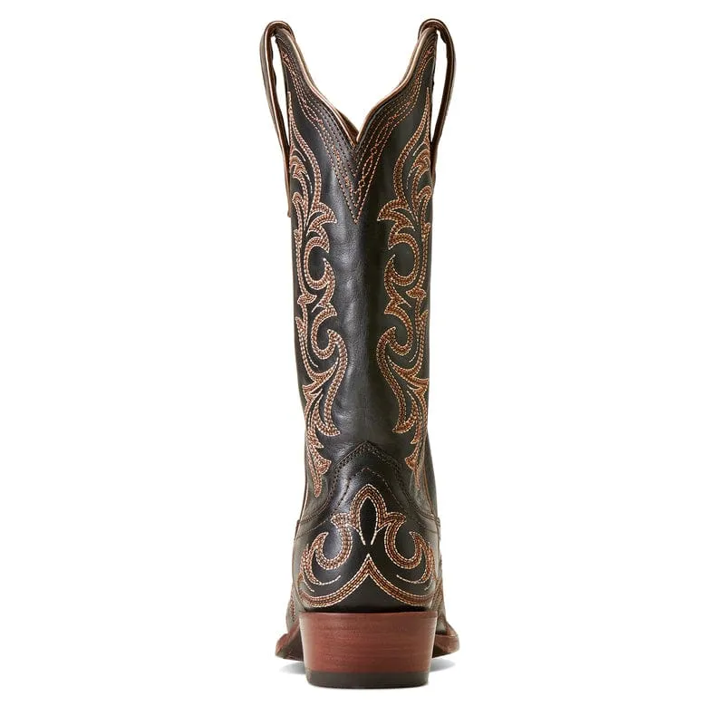Ariat Women's Hazen Ancient Black Snip Toe Western Boots 10046895