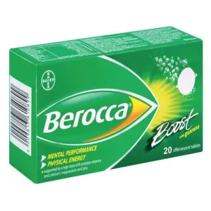 Berocca Boost 20 Effervescent Tablets