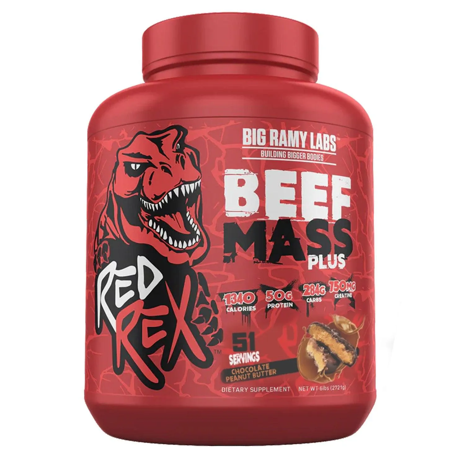 Big Ramy Labs Red Rex Beef Mass Plus, 6 LB