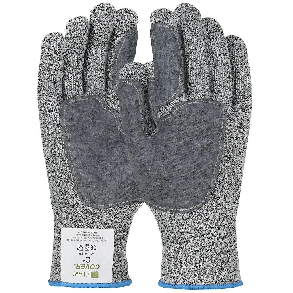 Claw Cover CC-D3-2XL Reinforced Seamless Knit HPPE / Stainless Steel Blended with ATA Fiber Patch Glove - Heavy Weight