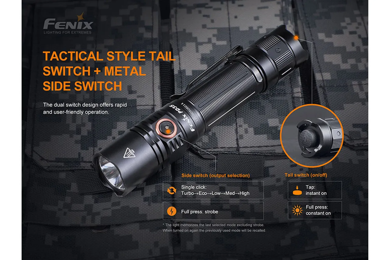 FENIX PD35 V3.0 1700 LUMEN FLASHLIGHT