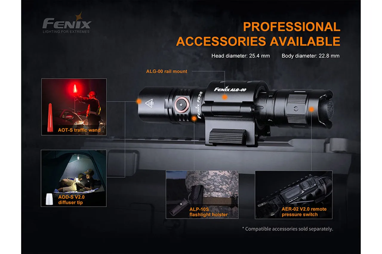 FENIX PD35 V3.0 1700 LUMEN FLASHLIGHT