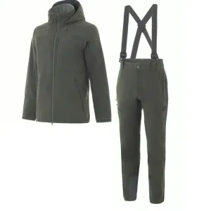 FHM Stream Tactical Softshell Suit Green Khaki