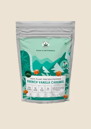 Hemp Powder - French Vanilla Caramel - 500 Grams