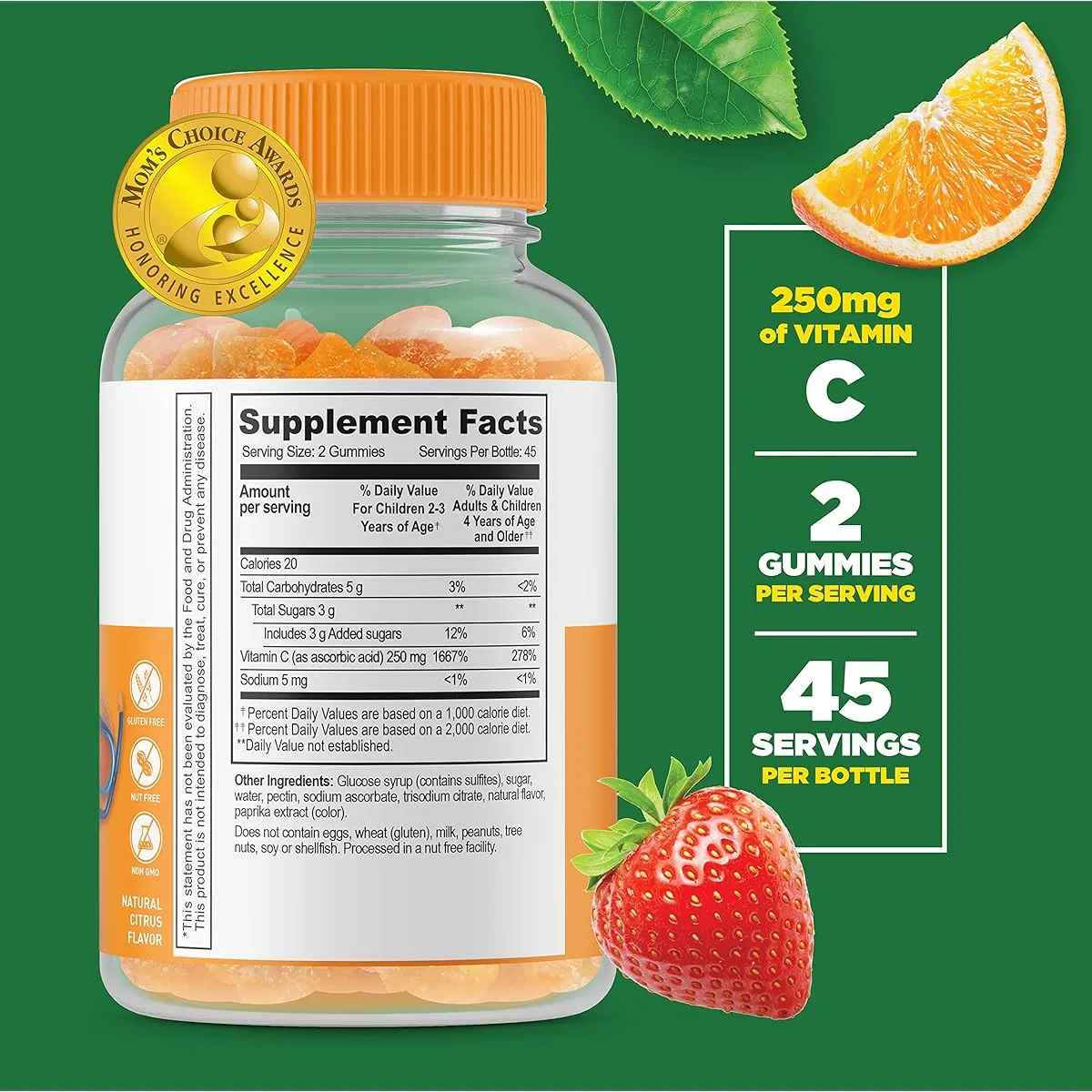 Lifeable Kids Vitamin C   B Complex Vitamin Set, 2 Pieces, 90 Tablets