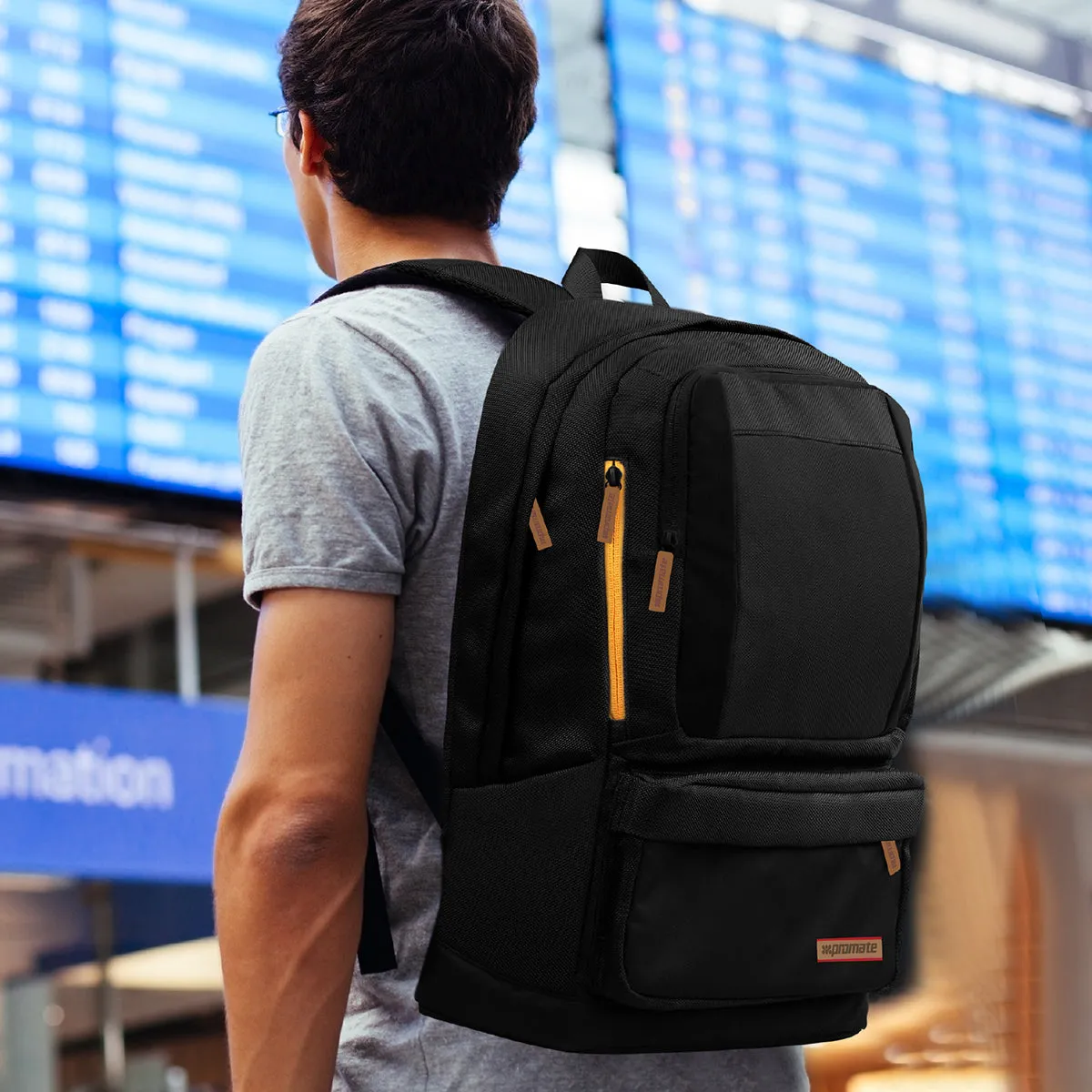 Lightweight Backpack for Laptops up to 15.6” with Multiple Pocket Options
