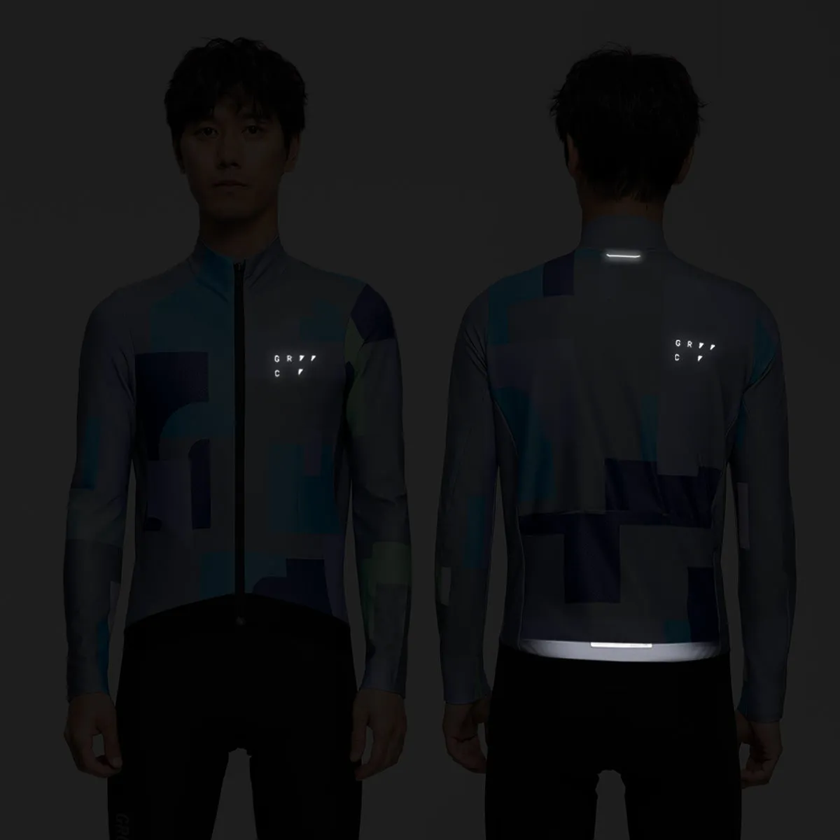 Men's CMYK Color Block Fleece Jacket