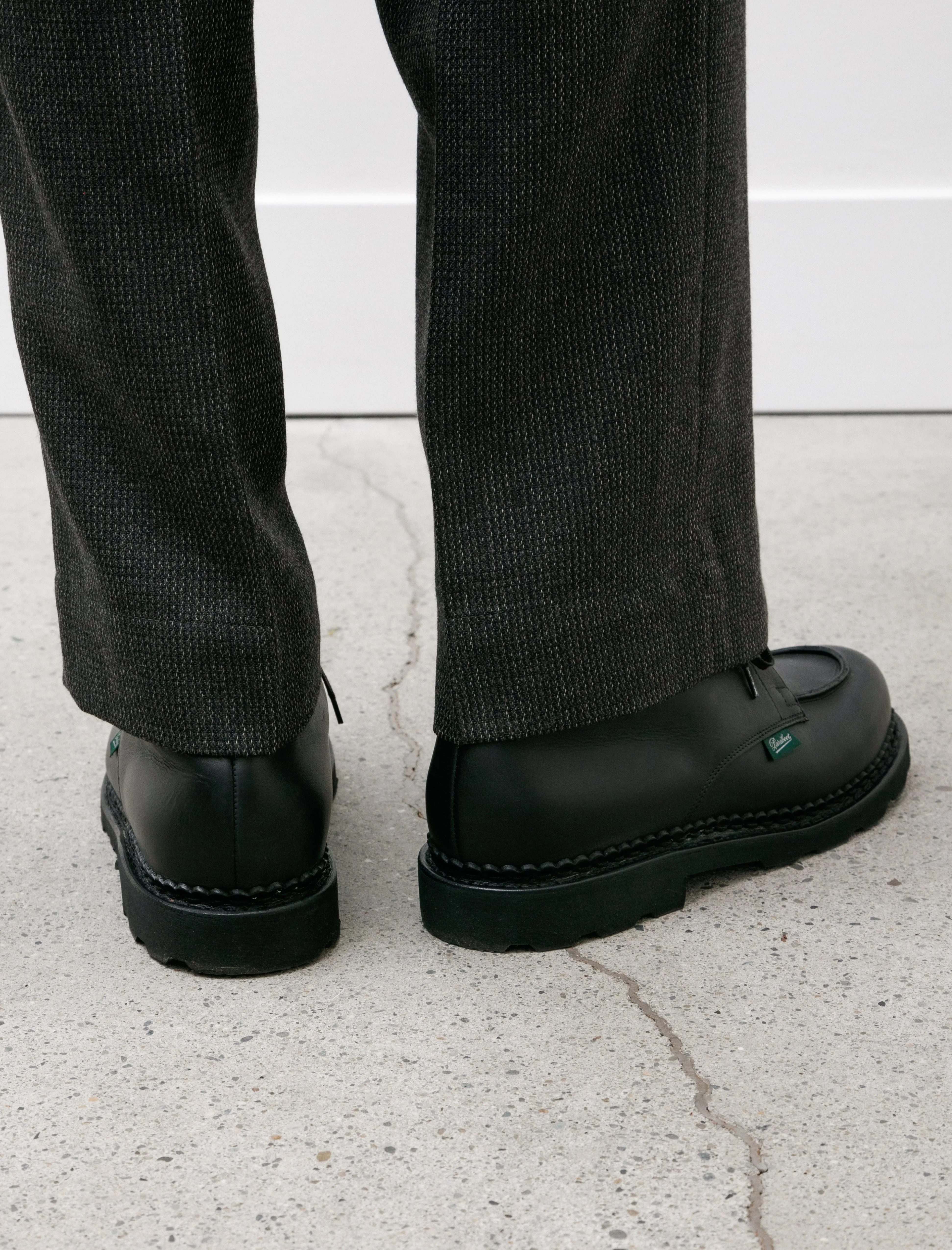 Paraboot Chukka Smooth Leather Black