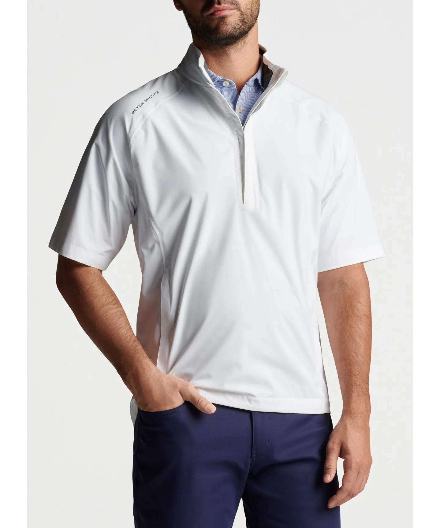 Peter Millar Shield Short Sleeve Rain Shell