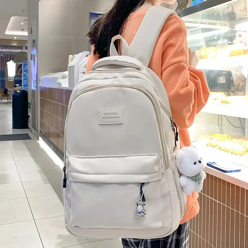 Trendy Waterproof Women's College Backpack