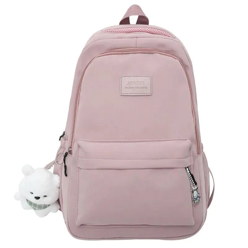 Trendy Waterproof Women's College Backpack