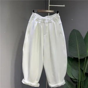 White original lightweight women pant